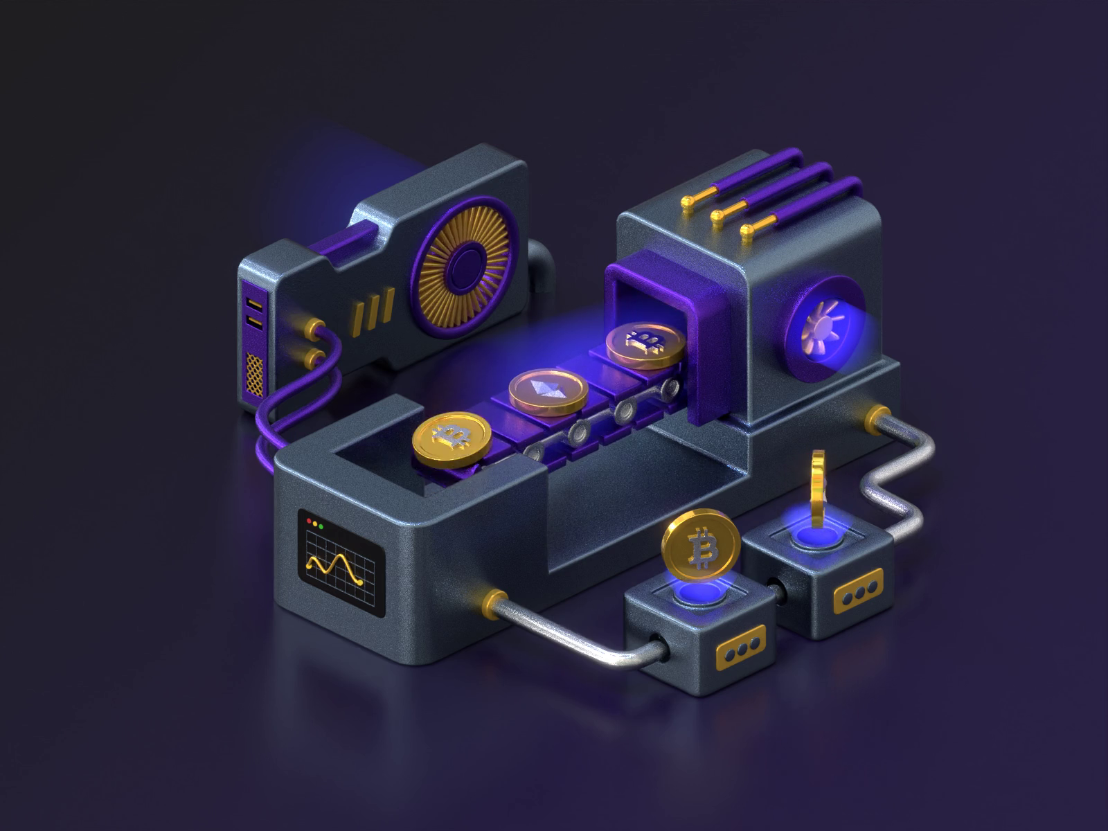 Digital marketing services factory machine